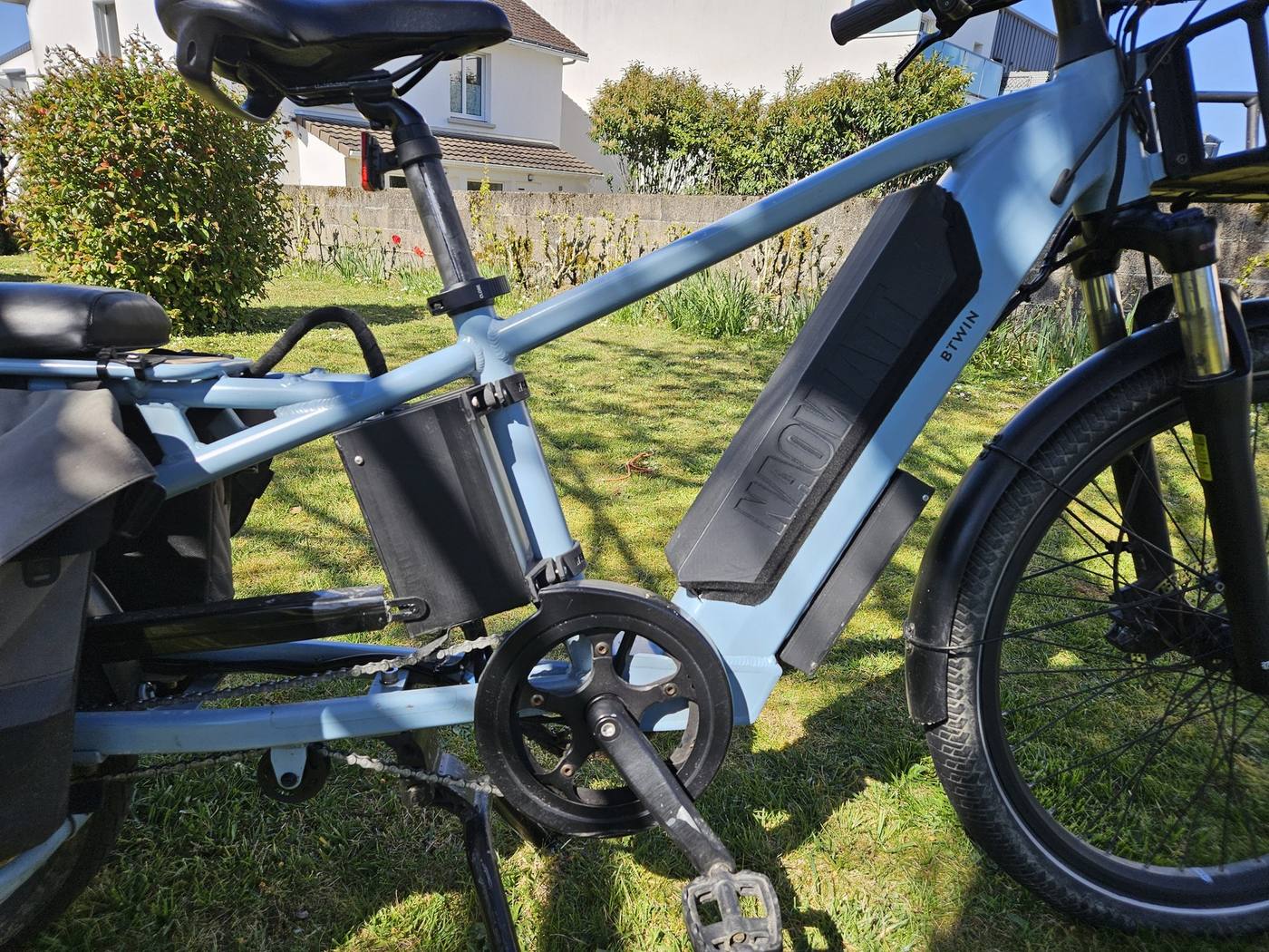 Intégration de batterie sur cadre de vélo